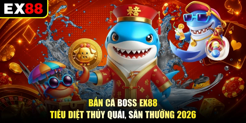 Bắn Cá Boss EX88 - Tiêu Diệt Thủy Quái, Săn Thưởng 2026