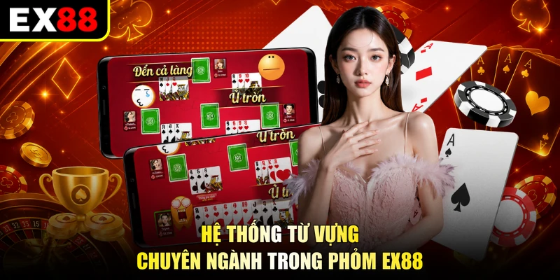 Hệ thống từ vựng chuyên ngành trong Phỏm EX88